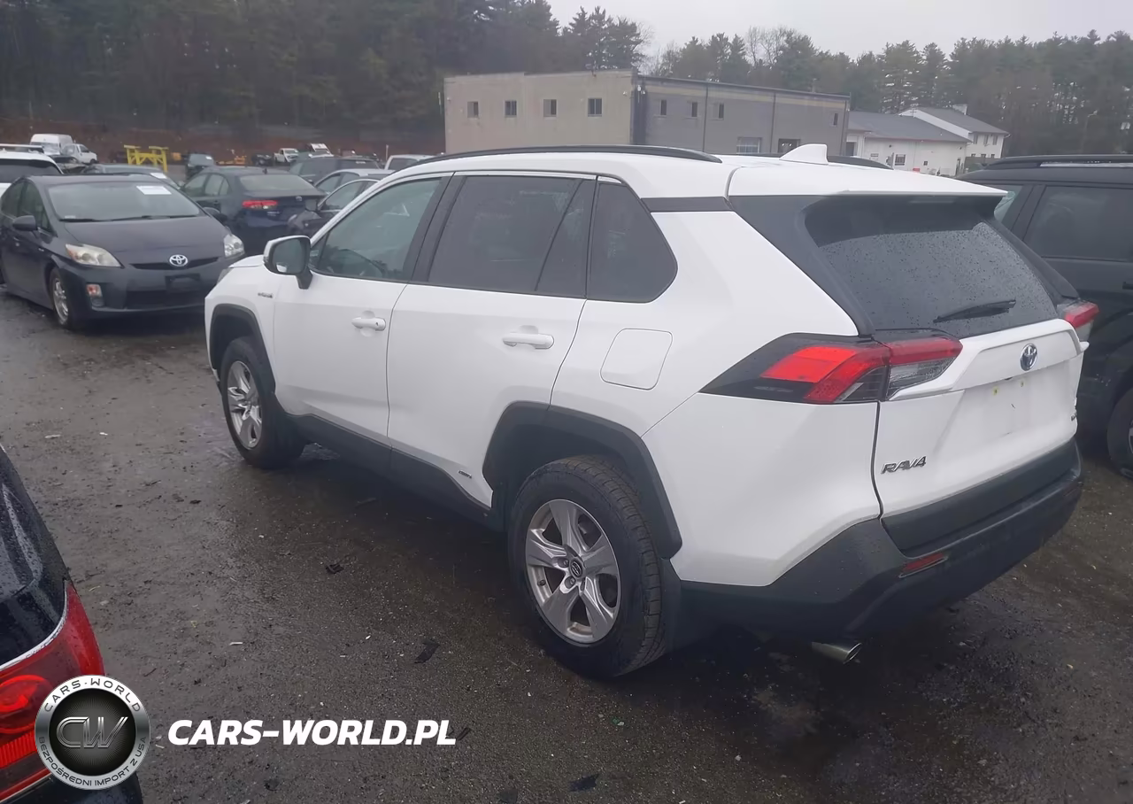 2020 Toyota Rav4 Hybrid Le VIN:4T3LWRFV7LU009216 - 3