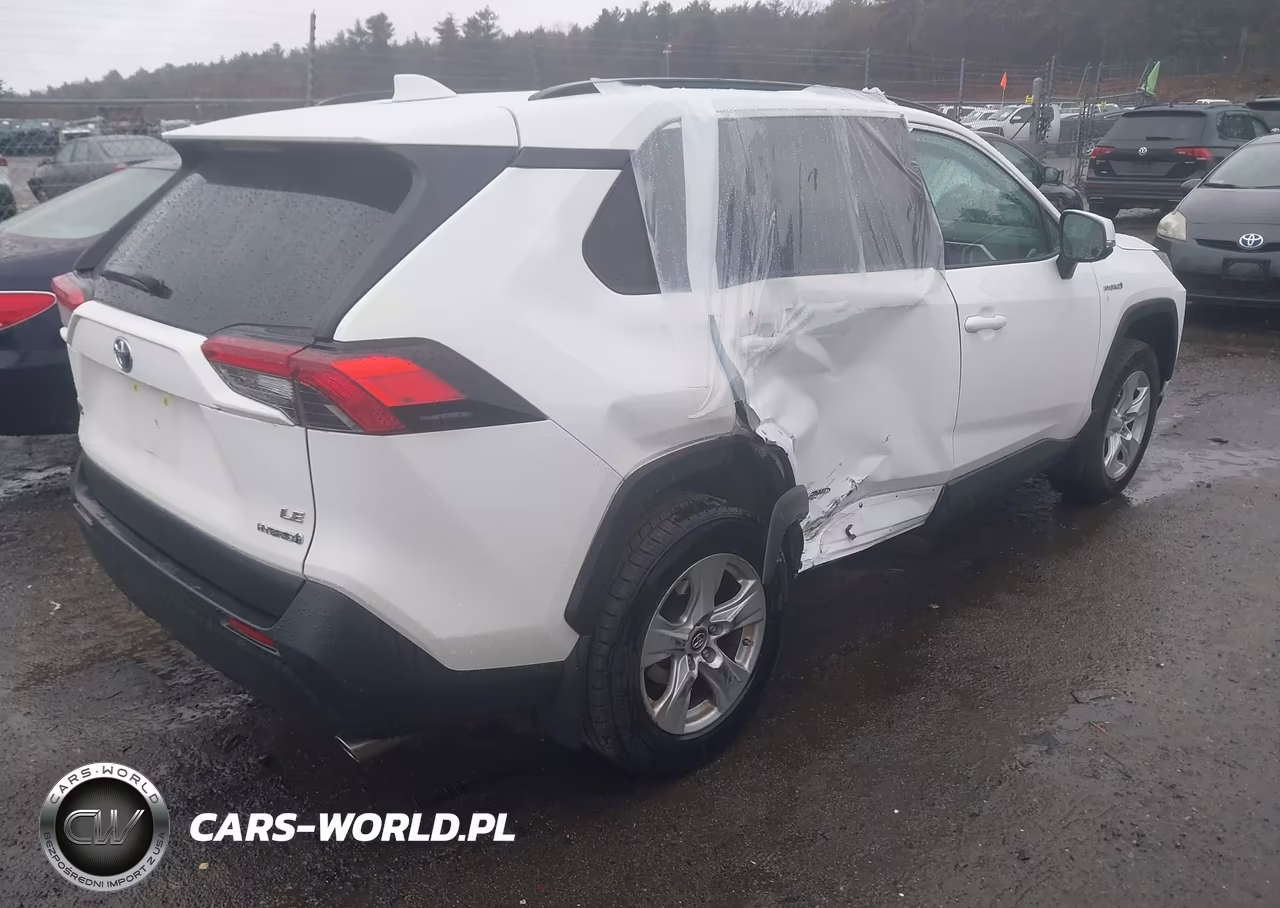 2020 Toyota Rav4 Hybrid Le VIN:4T3LWRFV7LU009216 - 4