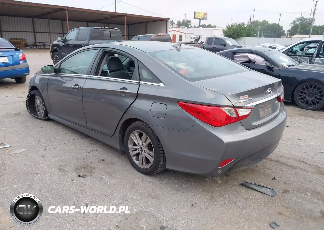 2014 Hyundai Sonata Gls VIN:5NPEB4AC4EH836579 - 3