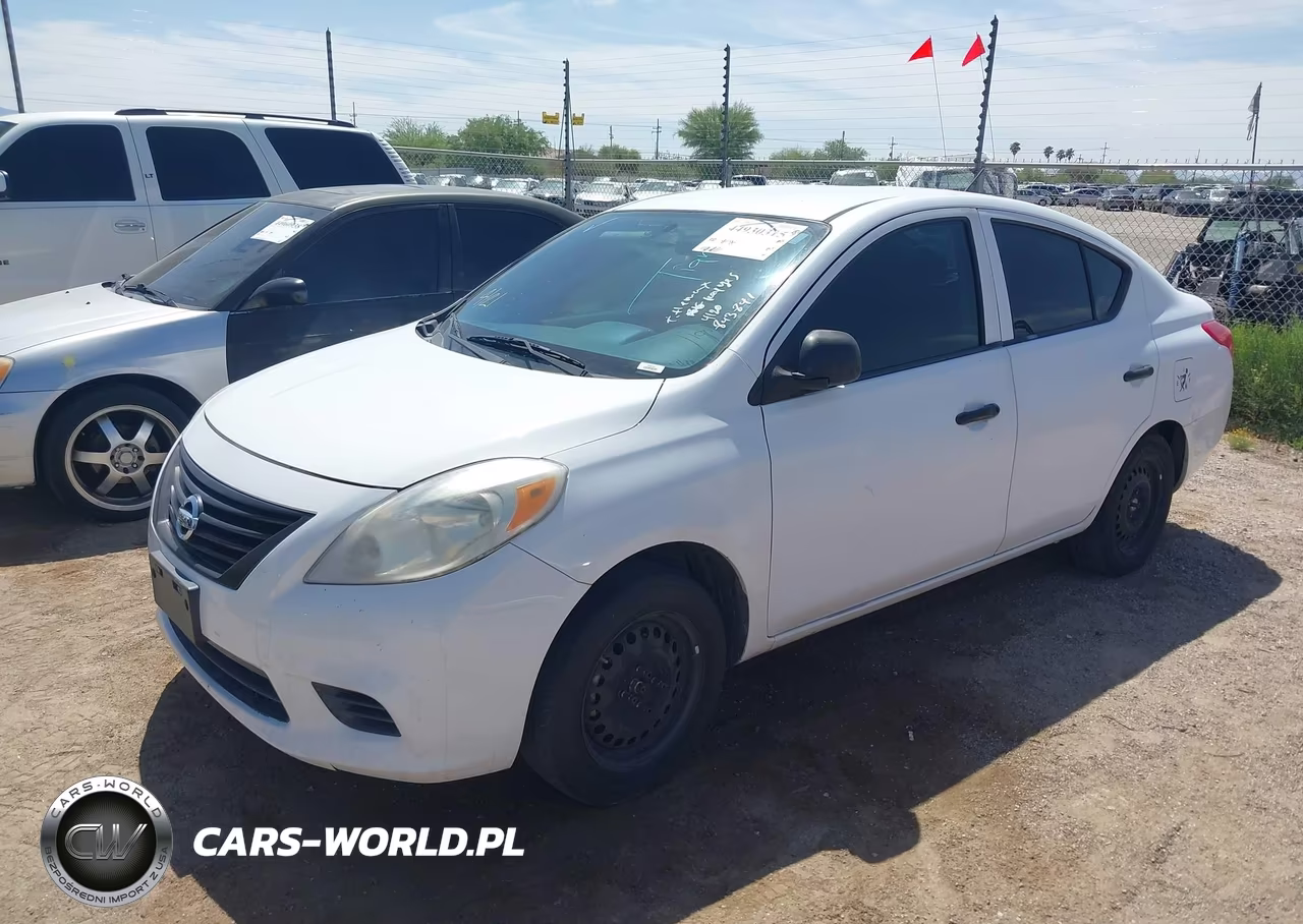 2014 Nissan Versa 1.6 S VIN:3N1CN7AP7EL843841 - 2