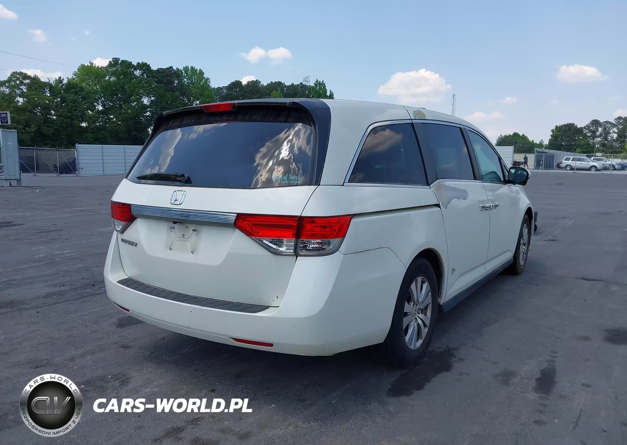2014 Honda Odyssey Ex-L VIN:5FNRL5H63EB072548 - 4