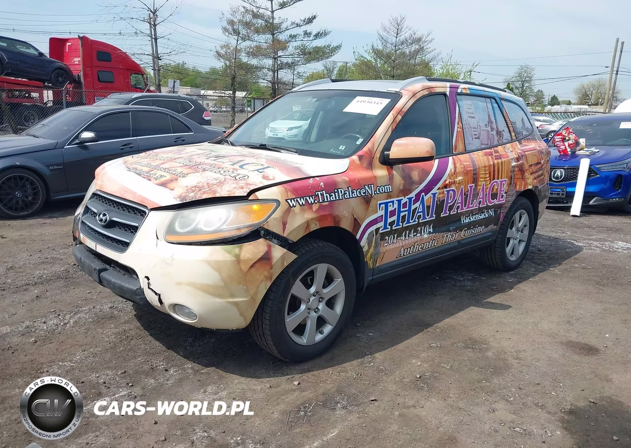 2008 Hyundai Santa Fe Limited-Se VIN:5NMSH73E58H205360 - 2