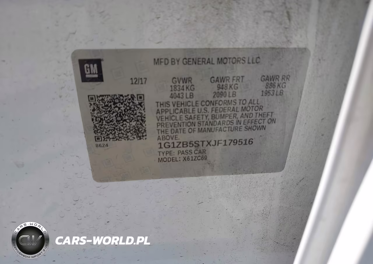 2018 Chevrolet Malibu 1Ls VIN:1G1ZB5STXJF179516 - 9