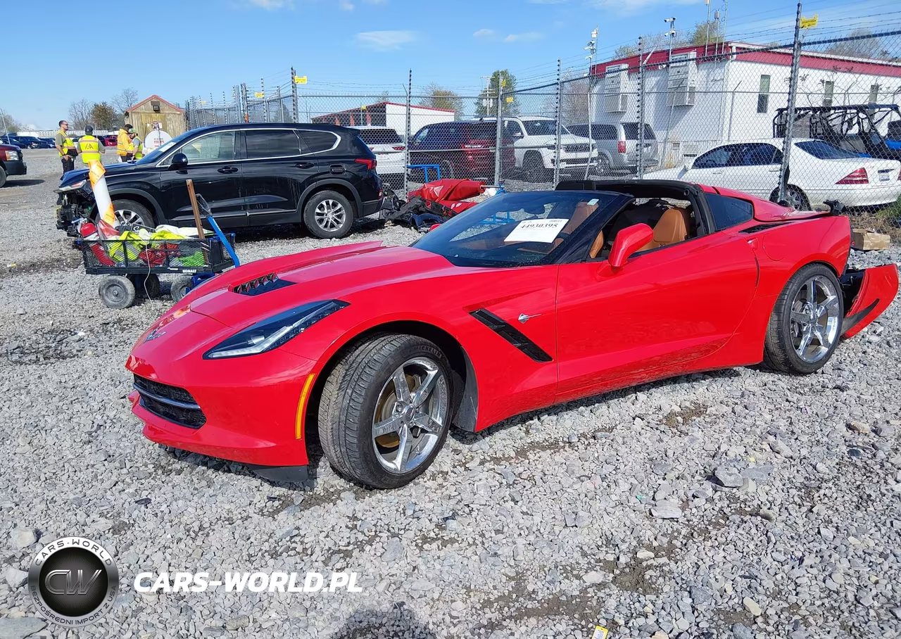 2014 Chevrolet Corvette Stingray VIN:1G1YE2D74E5118126 - 2