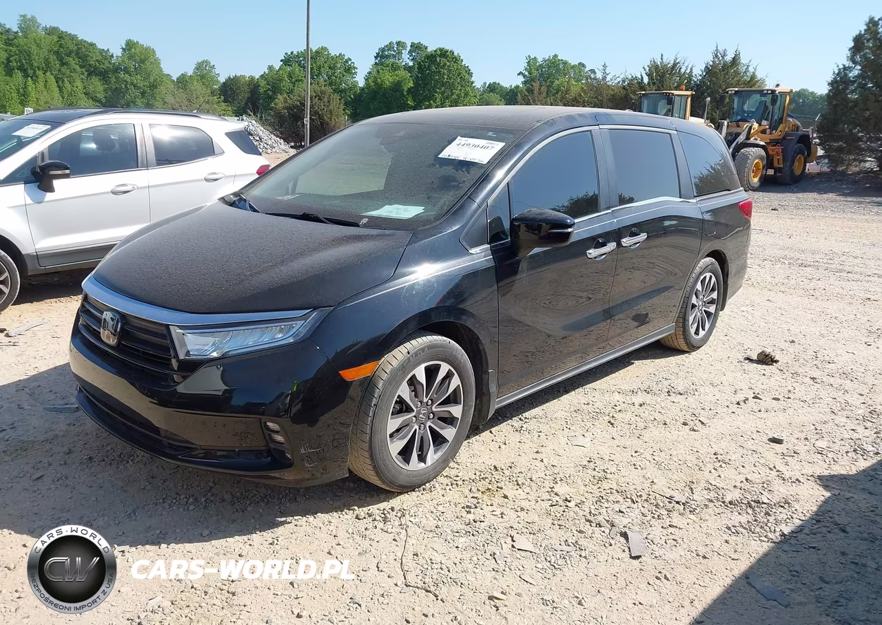 2022 Honda Odyssey Ex-L VIN:5FNRL6H79NB003670 - 2