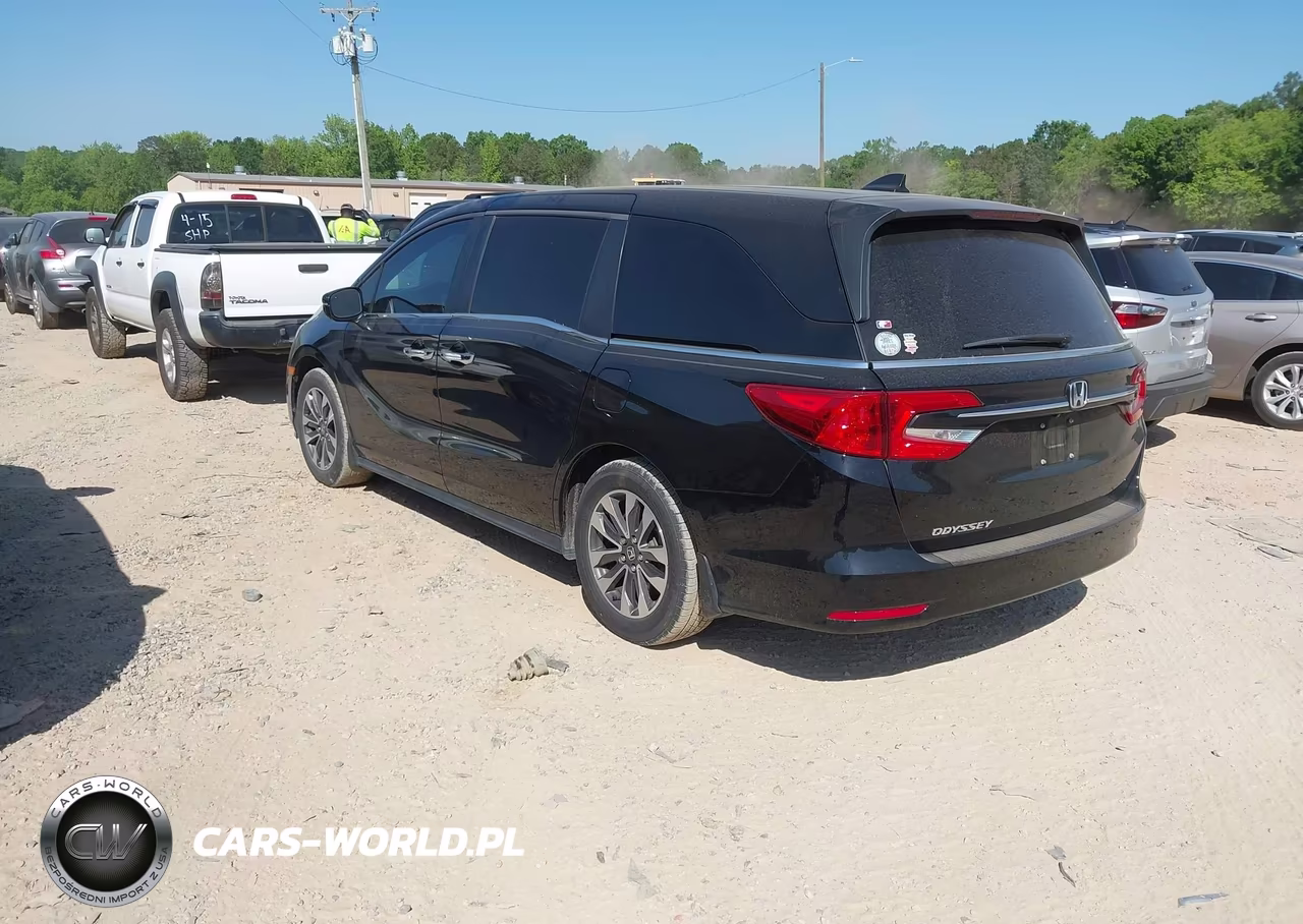 2022 Honda Odyssey Ex-L VIN:5FNRL6H79NB003670 - 3