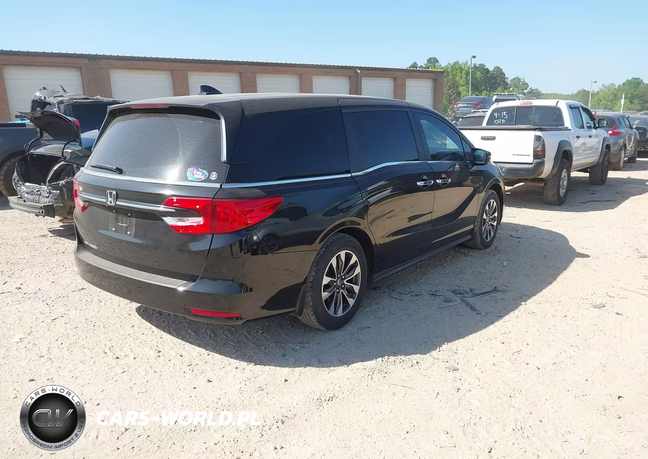 2022 Honda Odyssey Ex-L VIN:5FNRL6H79NB003670 - 4