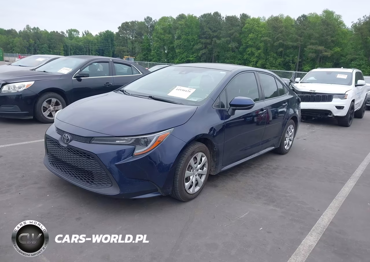 2021 Toyota Corolla Le VIN:JTDEPMAE1MJ174632 - 2