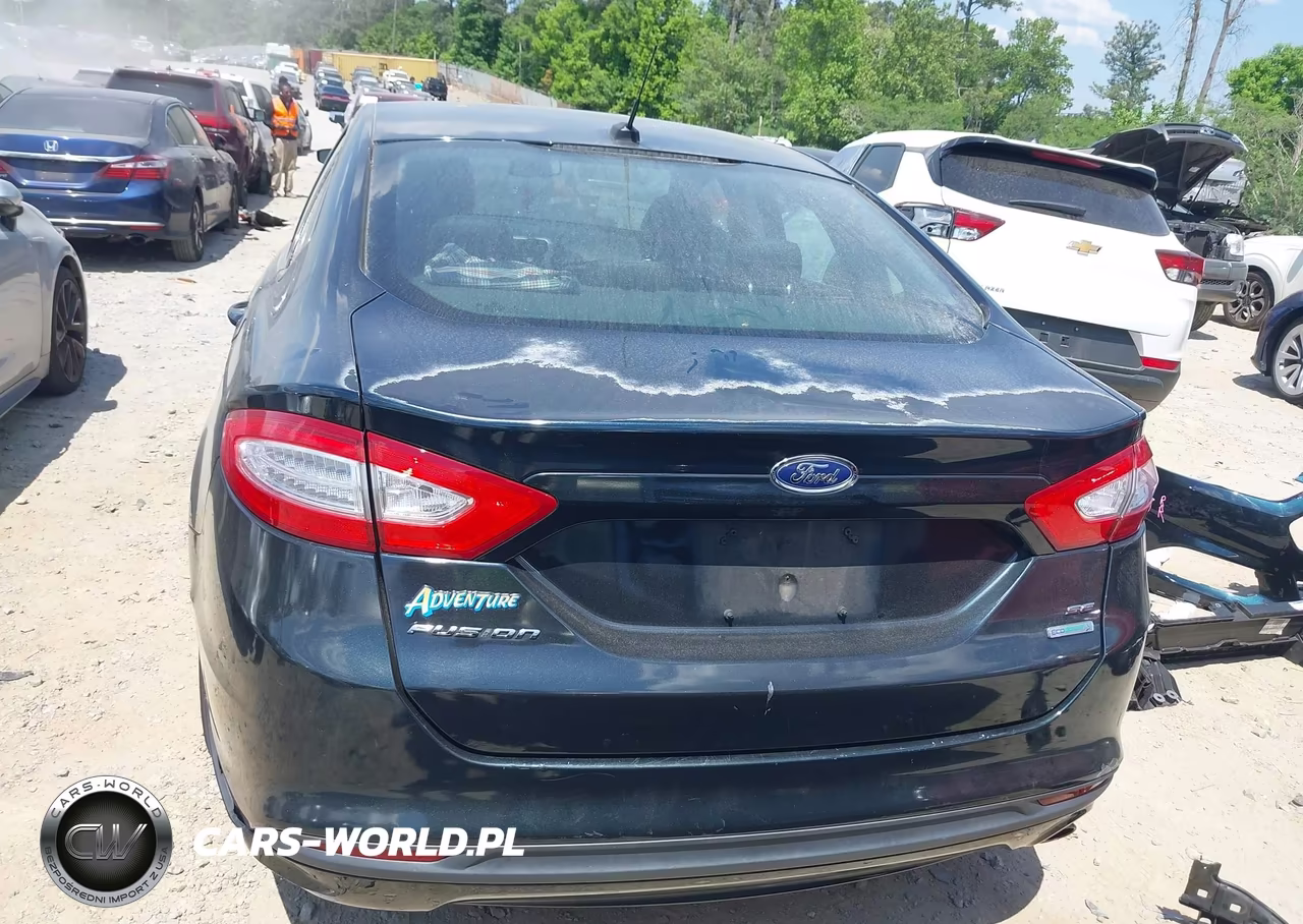2014 Ford Fusion Se VIN:3FA6P0HDXER123900 - 16