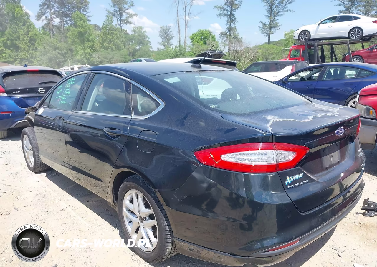 2014 Ford Fusion Se VIN:3FA6P0HDXER123900 - 3