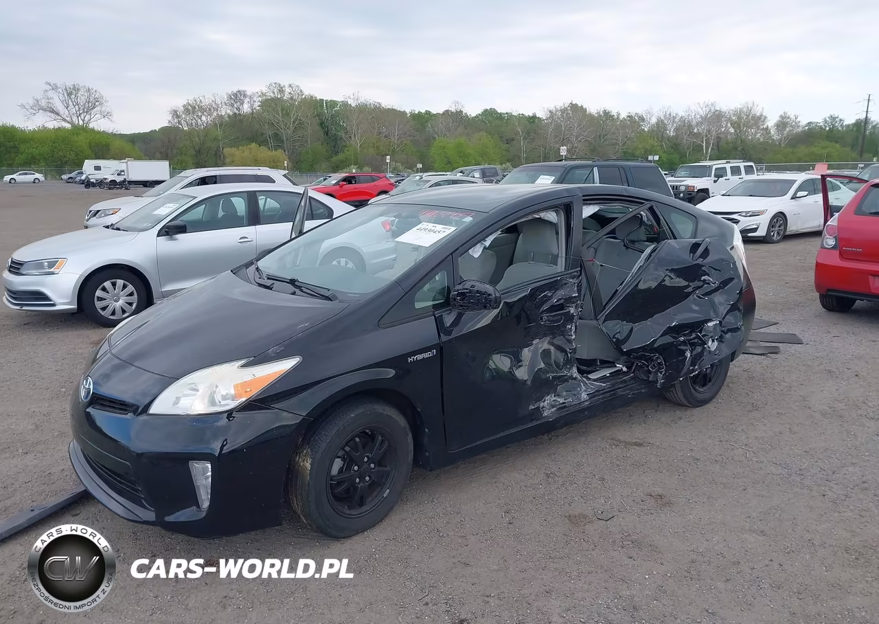2012 Toyota Prius Two VIN:JTDKN3DU3C5485332 - 2