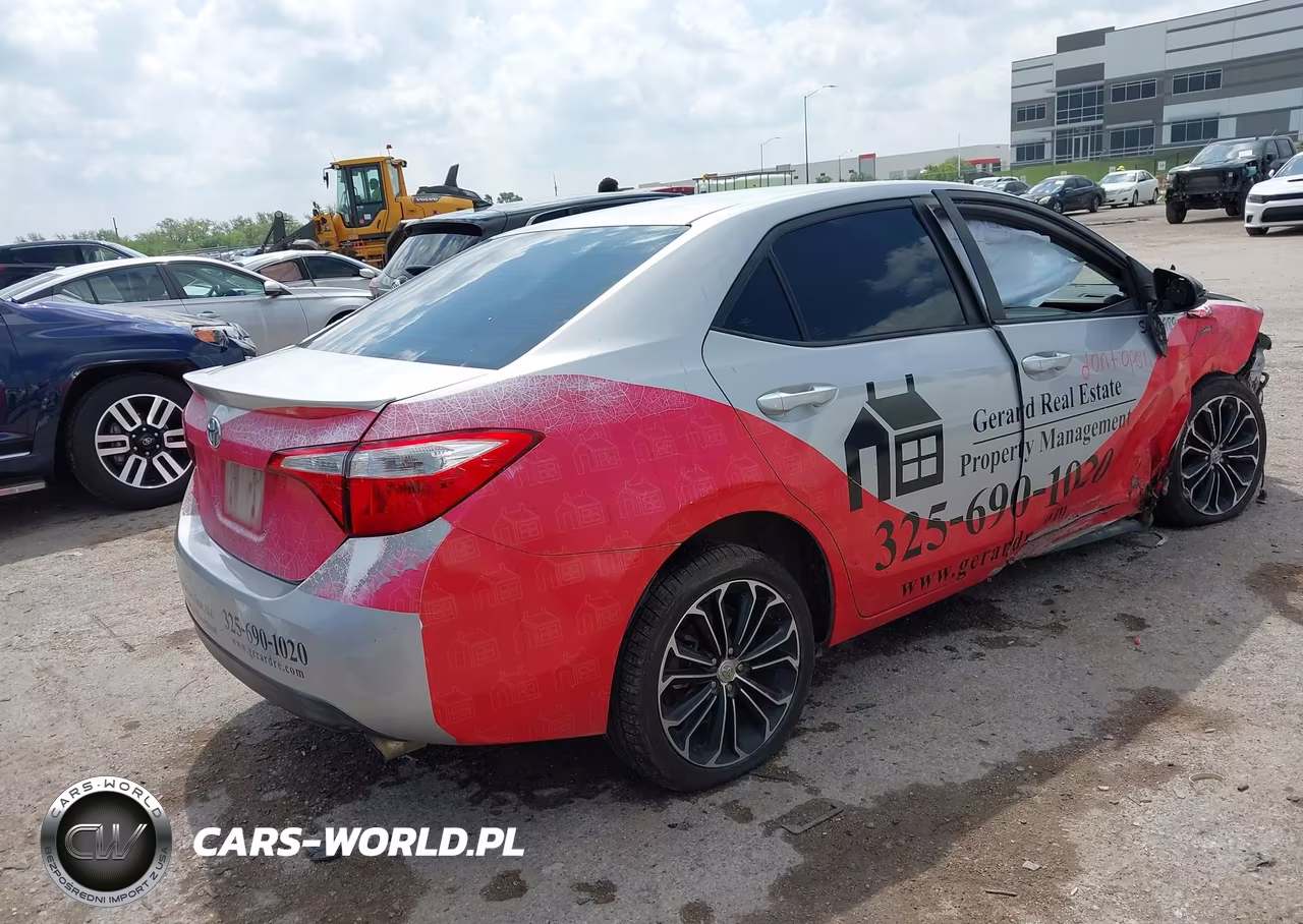 2014 Toyota Corolla S Plus VIN:5YFBURHE0EP144291 - 4