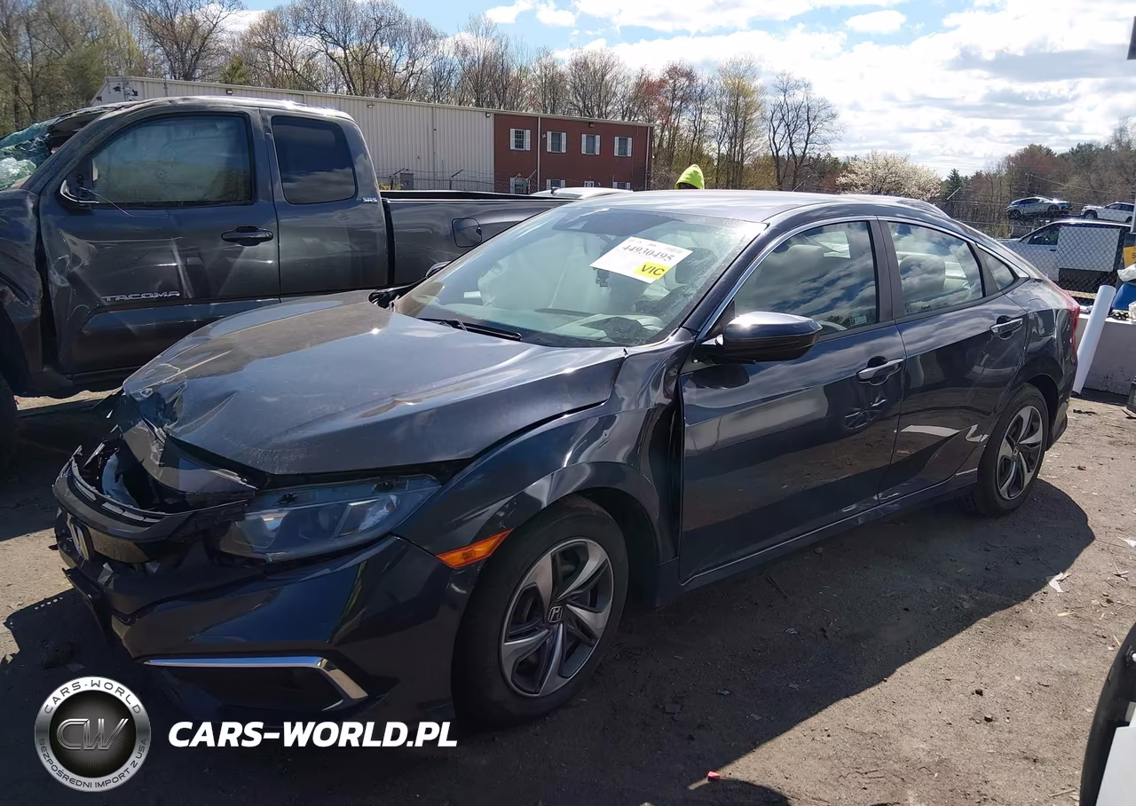 2019 Honda Civic Lx VIN:2HGFC2F63KH508715 - 2