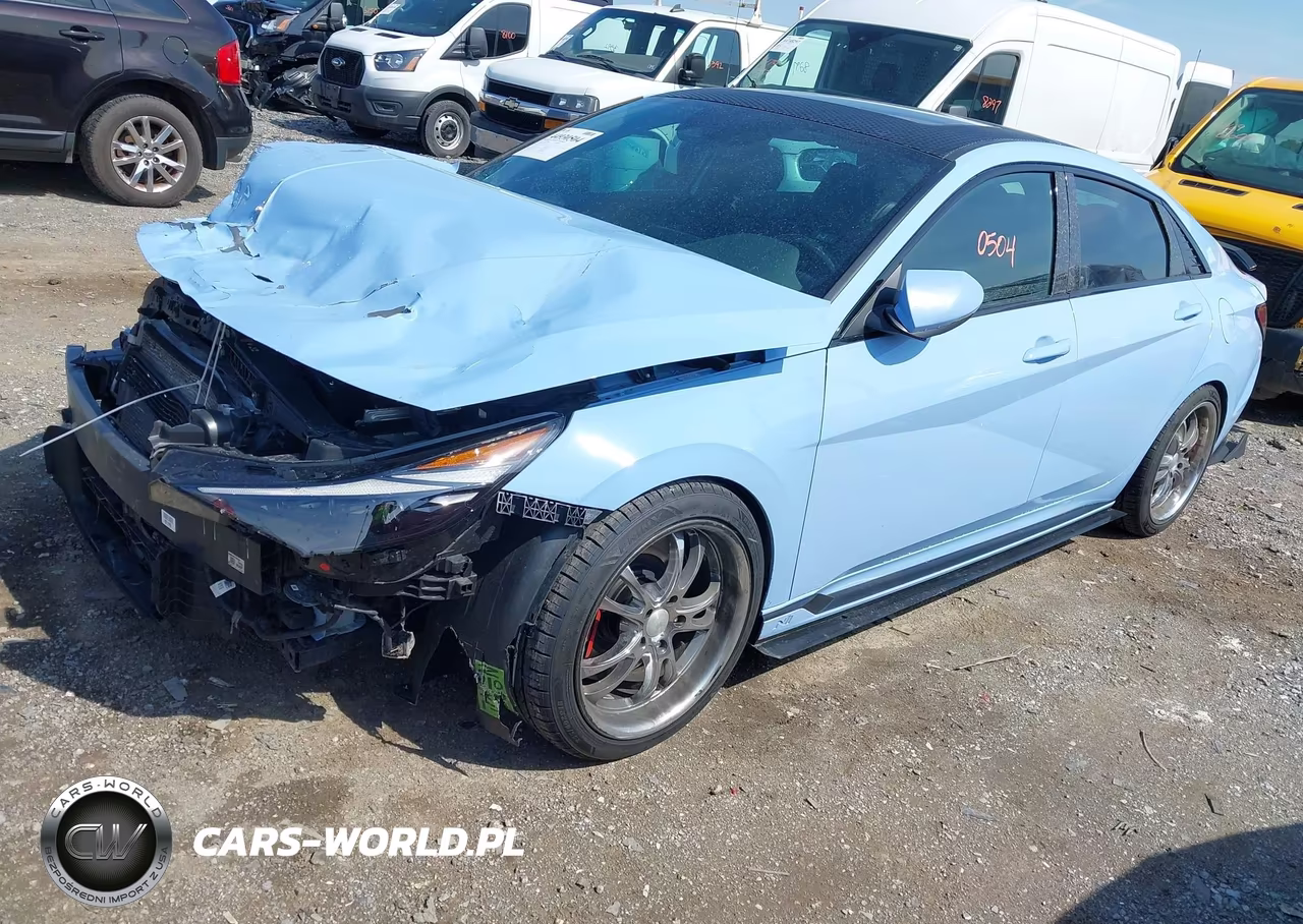 2022 Hyundai Elantra N VIN:KMHLW4AK9NU003431 - 2