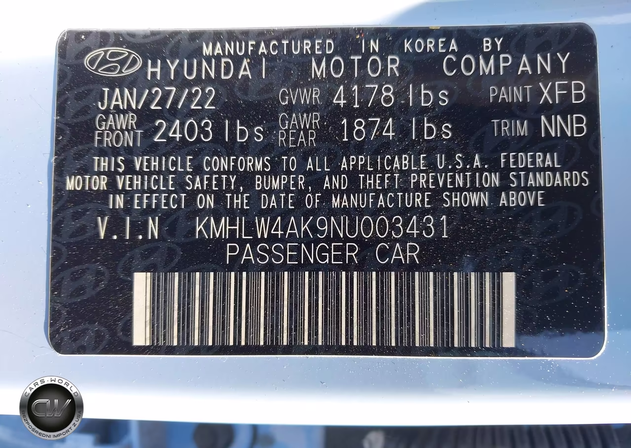 2022 Hyundai Elantra N VIN:KMHLW4AK9NU003431 - 9