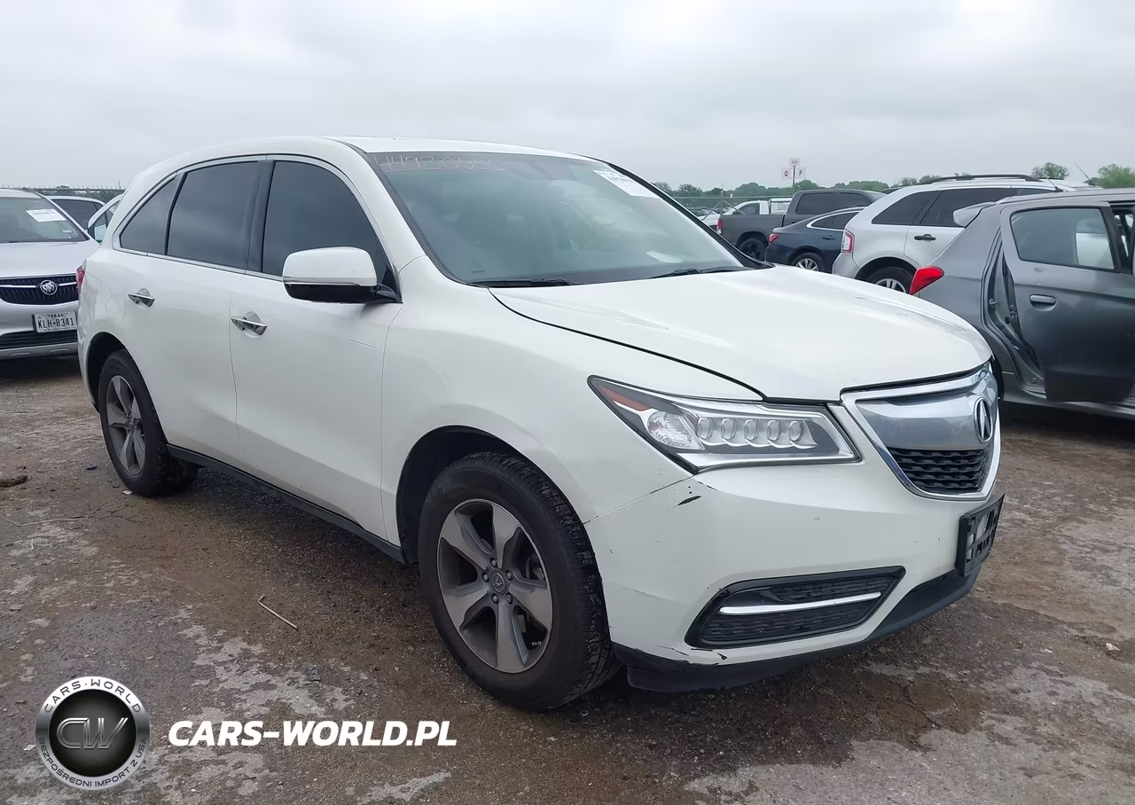 2016 Acura Mdx Acurawatch Plus Package