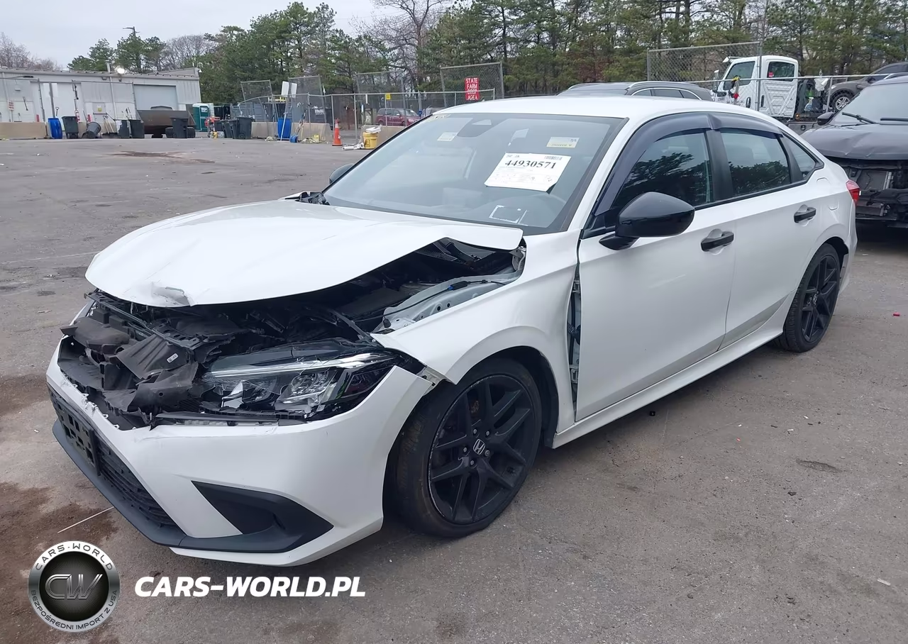 2022 Honda Civic Sport VIN:2HGFE2F52NH541209 - 2