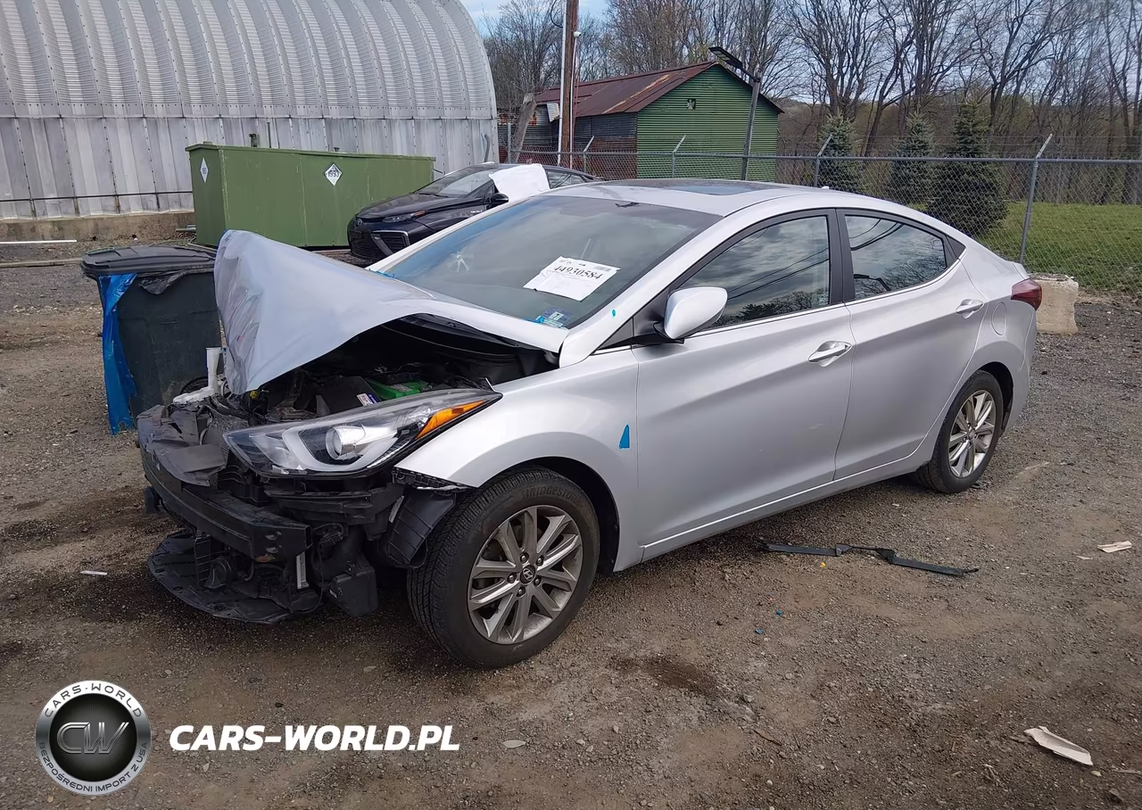 2015 Hyundai Elantra Se VIN:KMHDH4AE5FU230948 - 2