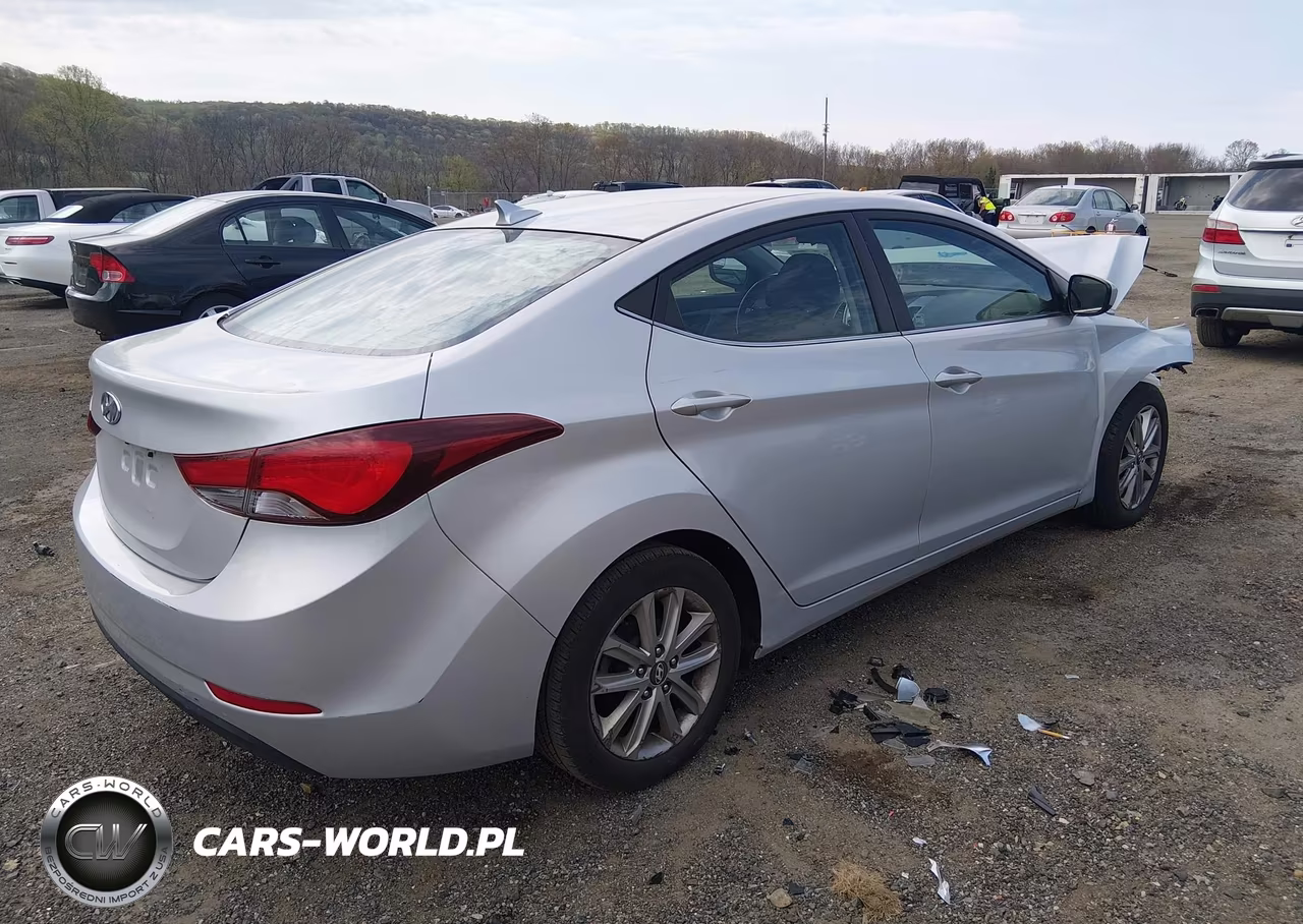 2015 Hyundai Elantra Se VIN:KMHDH4AE5FU230948 - 4