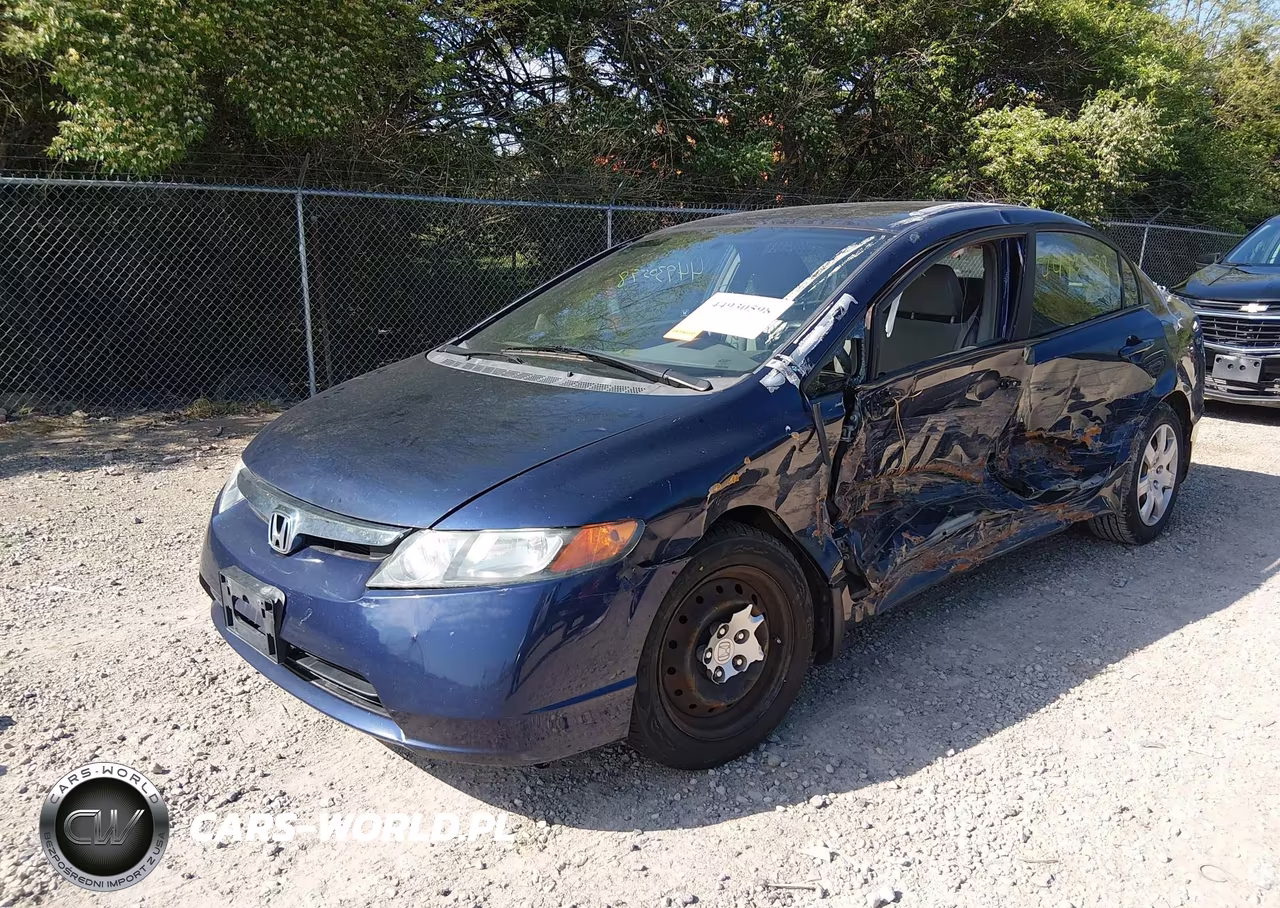 2008 Honda Civic Lx VIN:1HGFA16508L116391 - 2