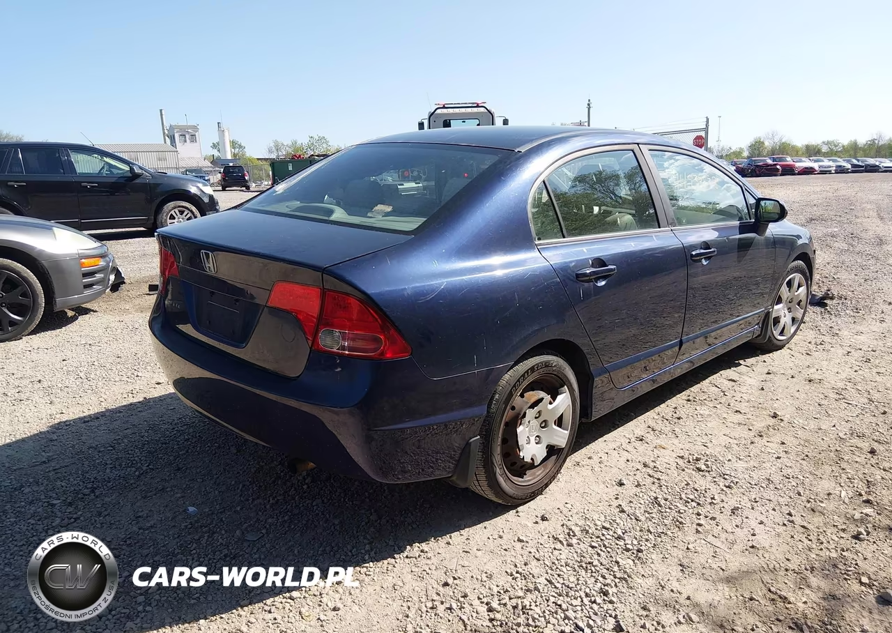 2008 Honda Civic Lx VIN:1HGFA16508L116391 - 4
