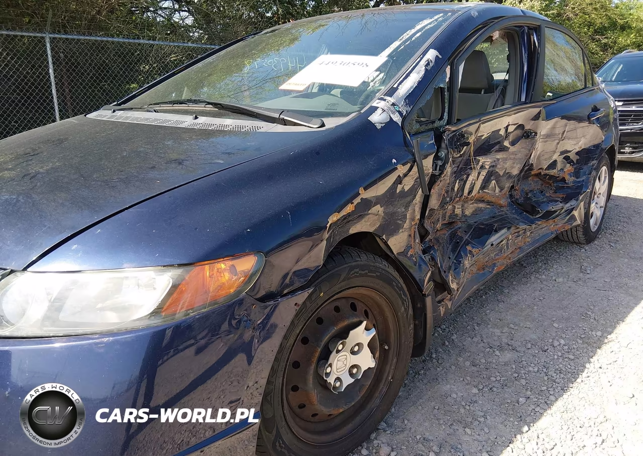 2008 Honda Civic Lx VIN:1HGFA16508L116391 - 6