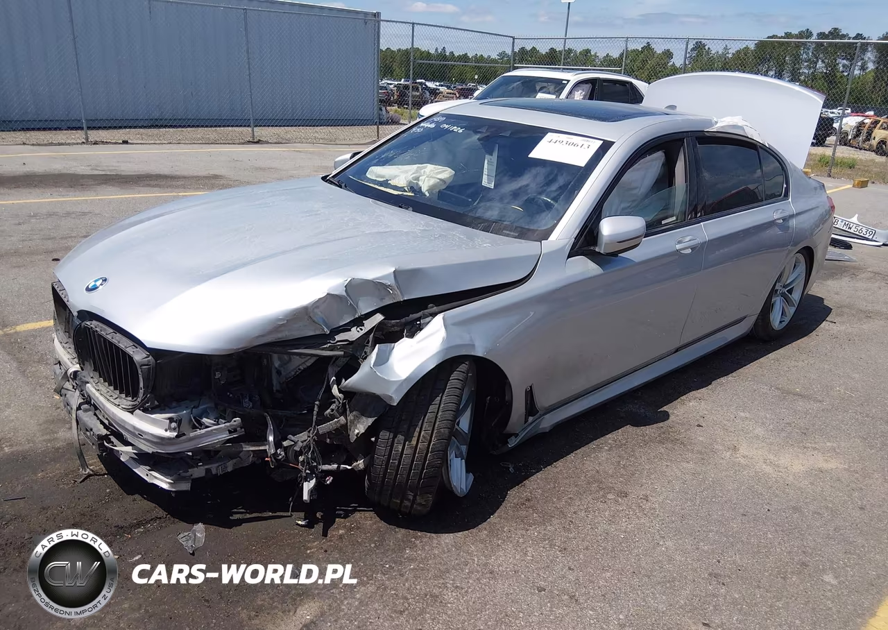 2017 BMW 740I VIN:WBA7E2C54HG739150 - 2