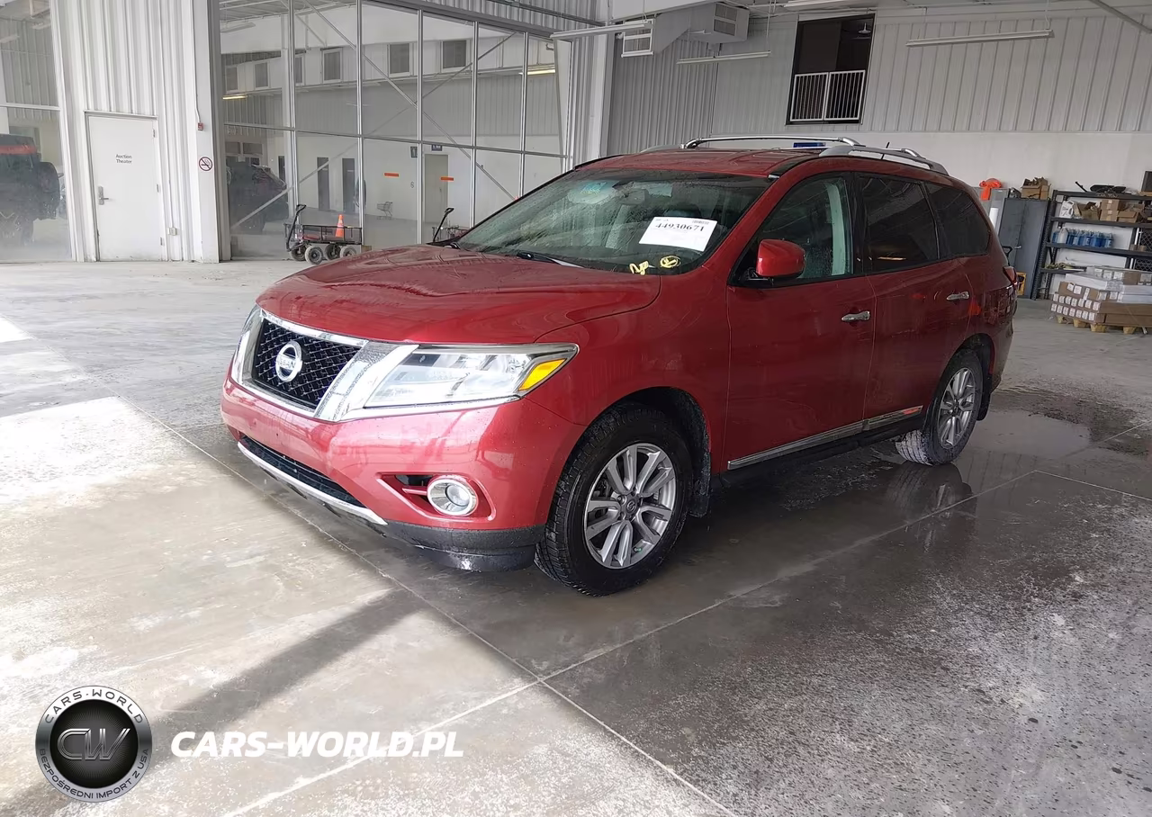 2014 Nissan Pathfinder Sl VIN:5N1AR2MM4EC729574 - 2
