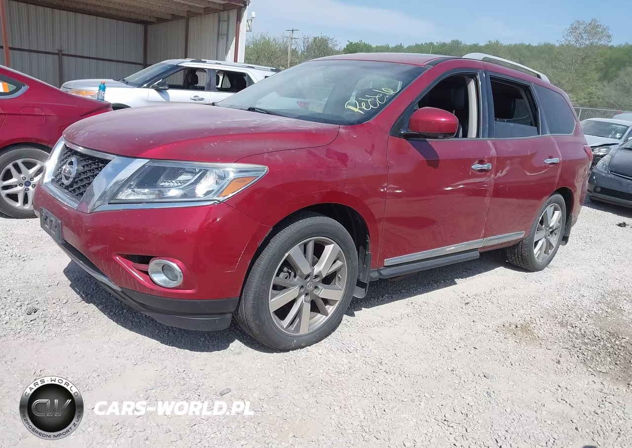 2014 Nissan Pathfinder Platinum VIN:5N1AR2MM3EC733387 - 2
