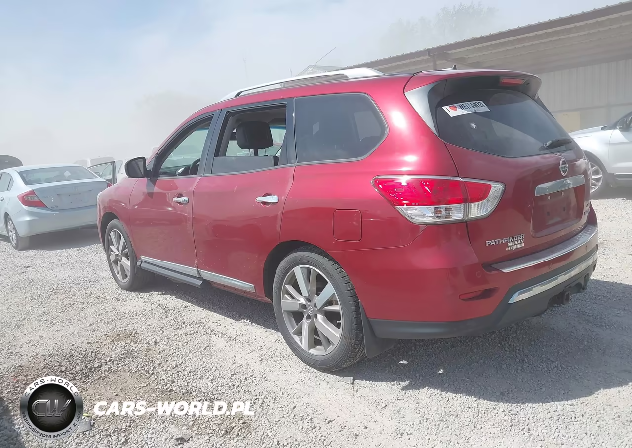 2014 Nissan Pathfinder Platinum VIN:5N1AR2MM3EC733387 - 3