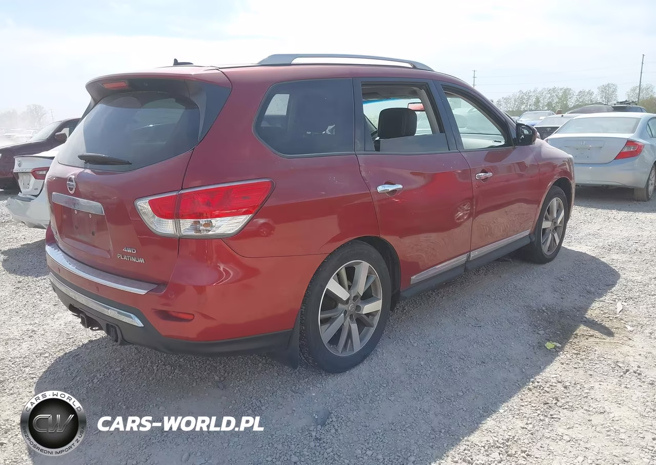 2014 Nissan Pathfinder Platinum VIN:5N1AR2MM3EC733387 - 4
