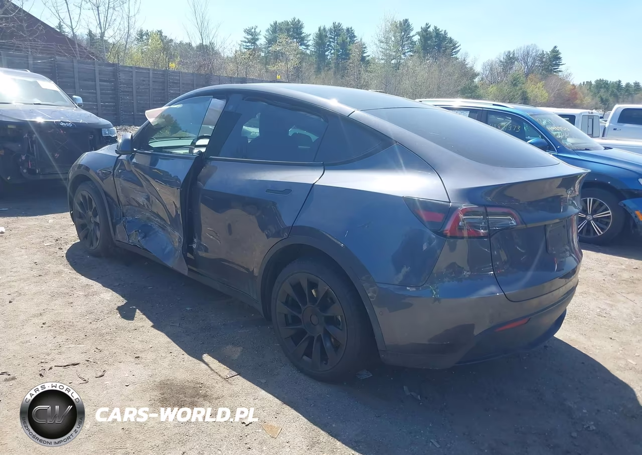 2022 Tesla Model Y Long Range Dual Motor All-Wheel Drive VIN:7SAYGDEE5NA009067 - 3