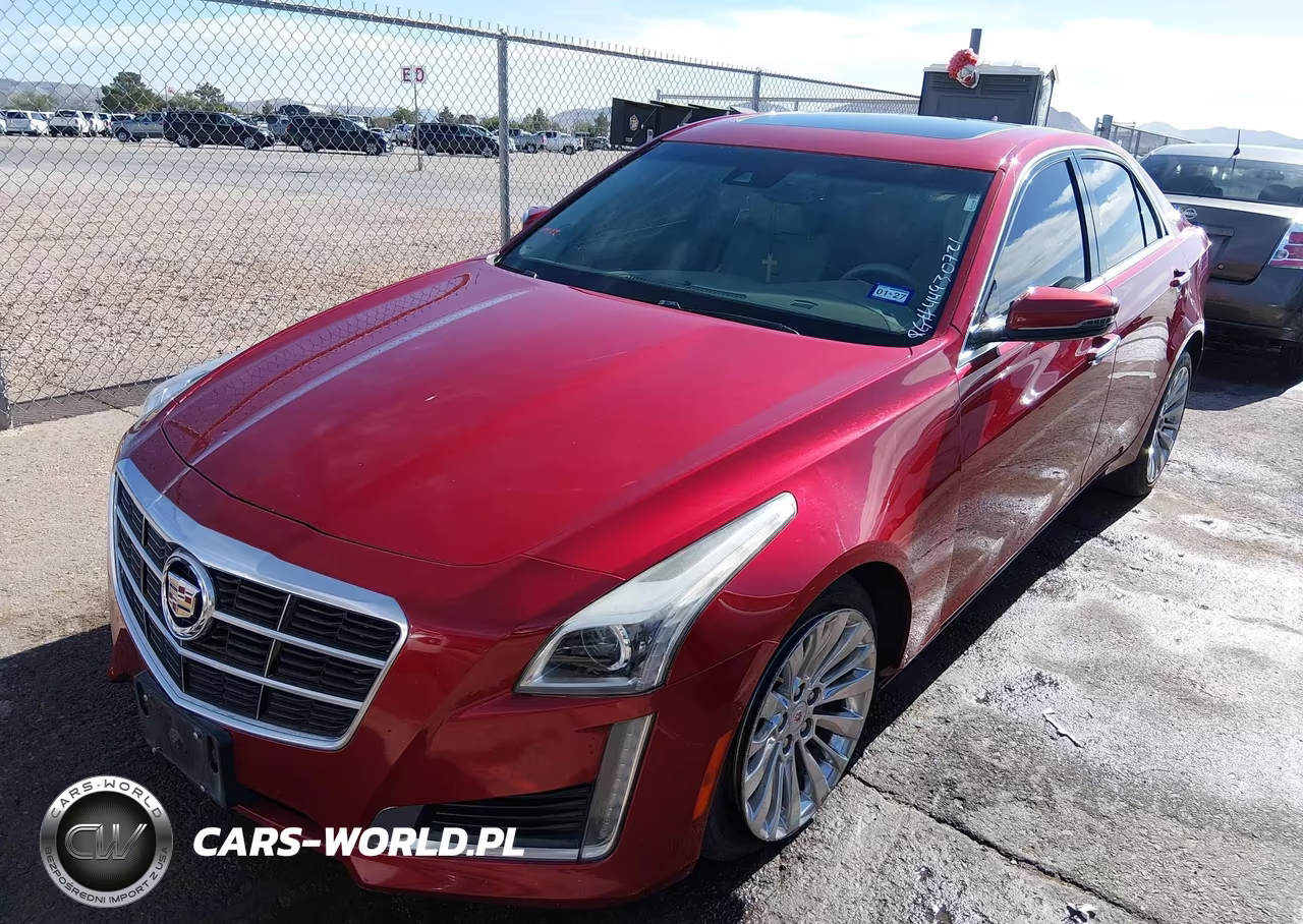 2014 Cadillac Cts Luxury VIN:1G6AX5SX9E0177499 - 2