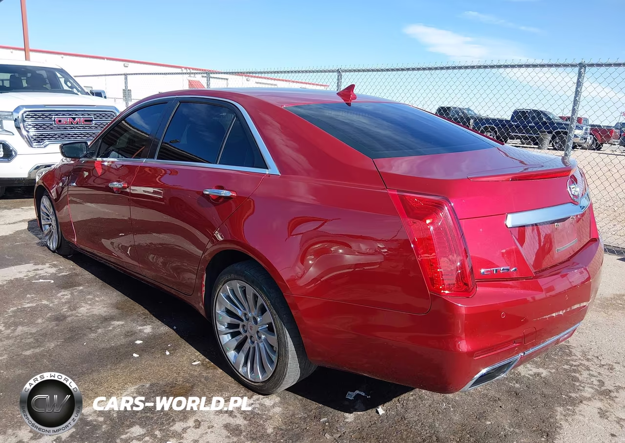 2014 Cadillac Cts Luxury VIN:1G6AX5SX9E0177499 - 3