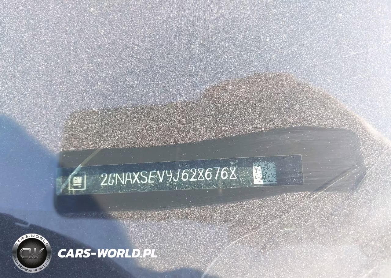 2018 Chevrolet Equinox 1Lt VIN:2GNAXSEV9J6286768 - 9