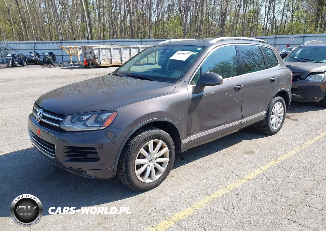 2012 Volkswagen Touareg Tdi Sport VIN:WVGFK9BP4CD004273 - 2