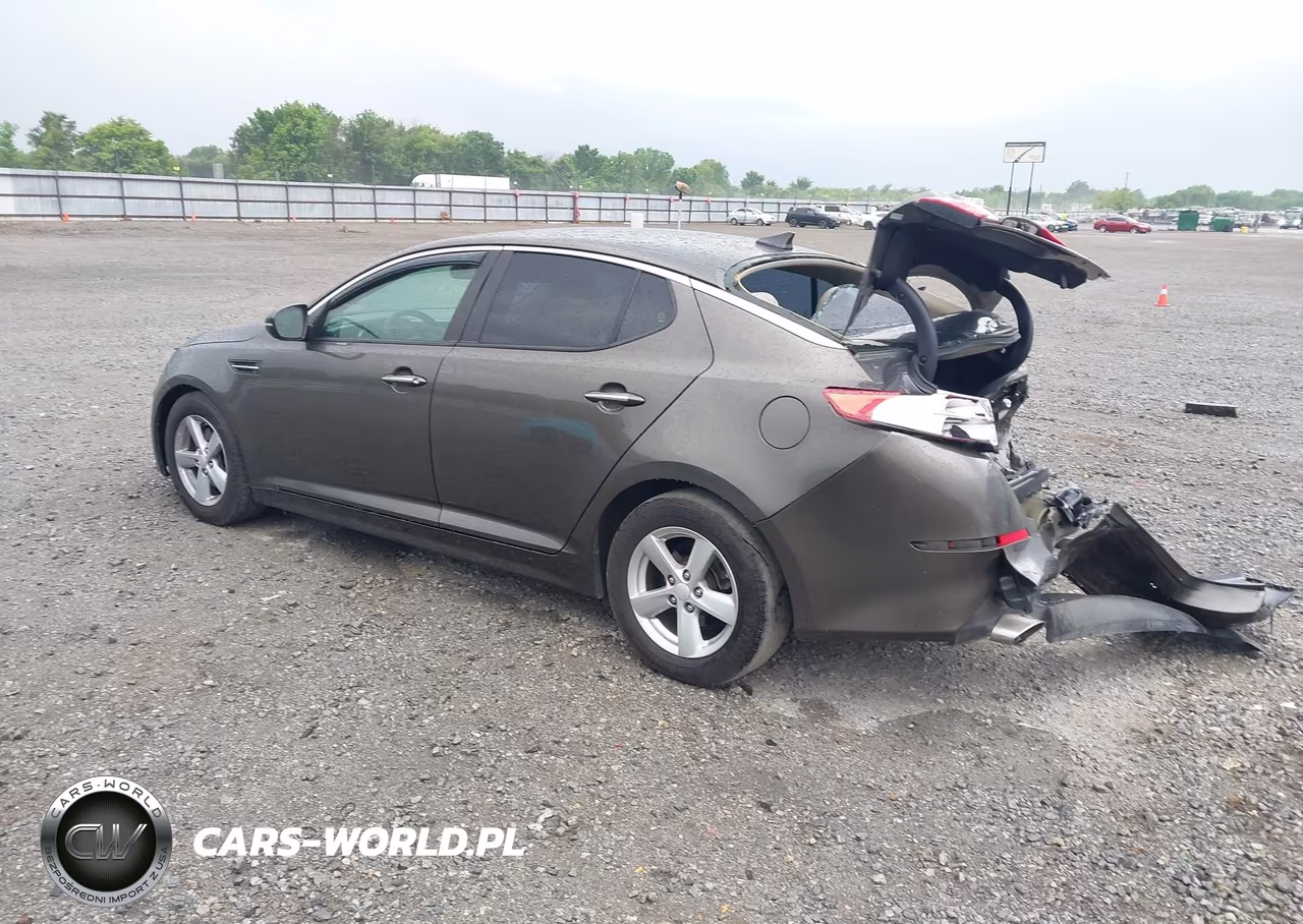 2014 Kia Optima Lx VIN:5XXGM4A76EG289090 - 3