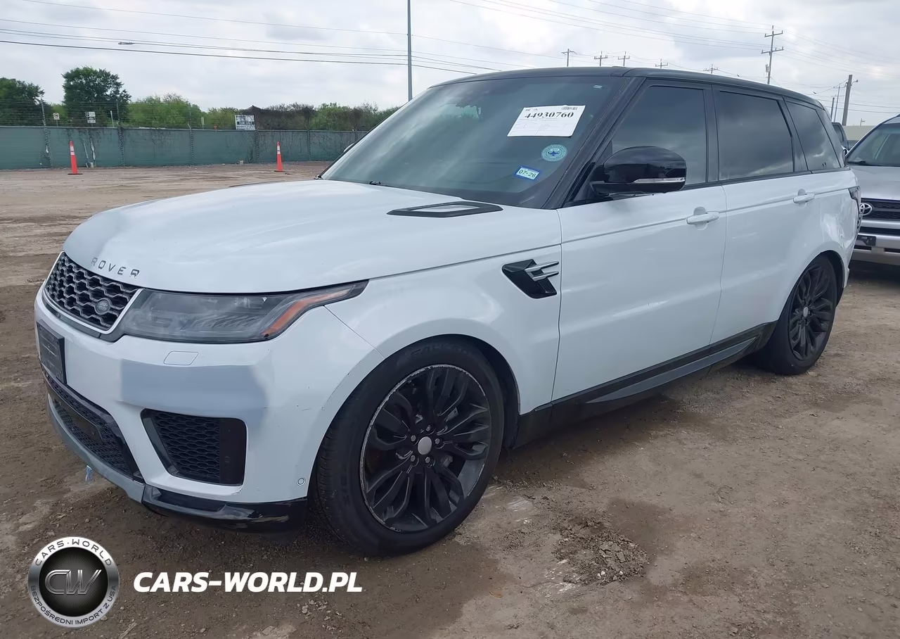 2018 Land Rover Range Rover Sport Hse VIN:SALWR2RV7JA410342 - 2