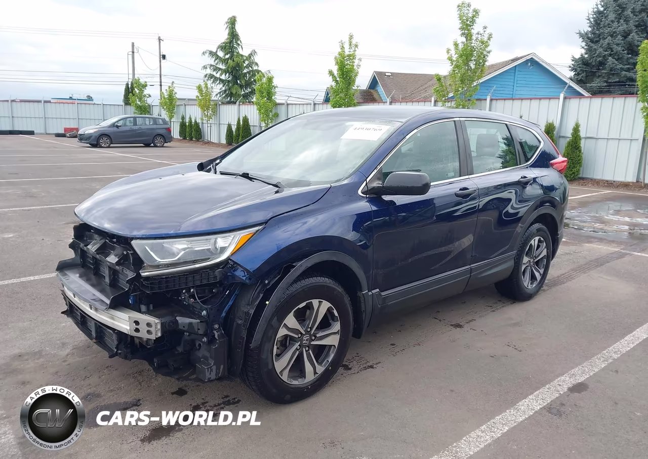 2018 Honda Cr-V Lx VIN:2HKRW6H39JH227635 - 2