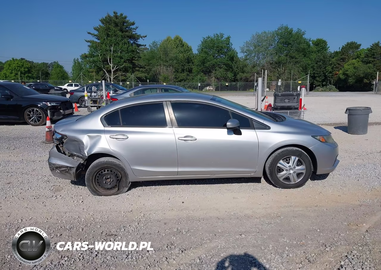 2015 Honda Civic Lx VIN:19XFB2F53FE011545 - 13