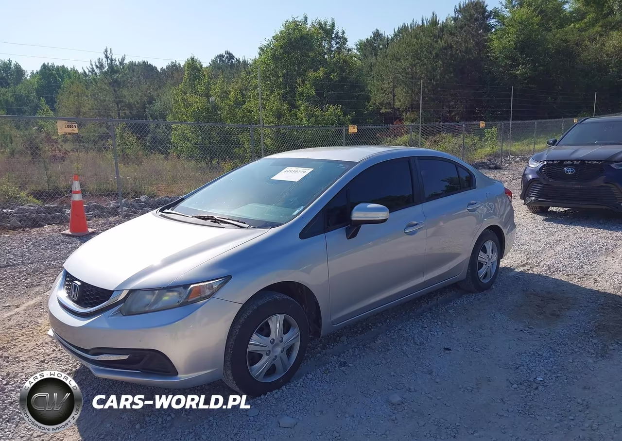 2015 Honda Civic Lx VIN:19XFB2F53FE011545 - 2