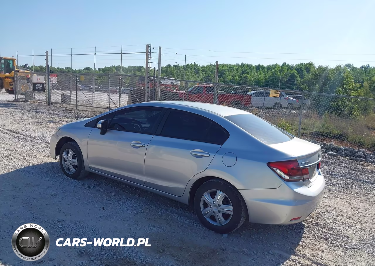 2015 Honda Civic Lx VIN:19XFB2F53FE011545 - 3