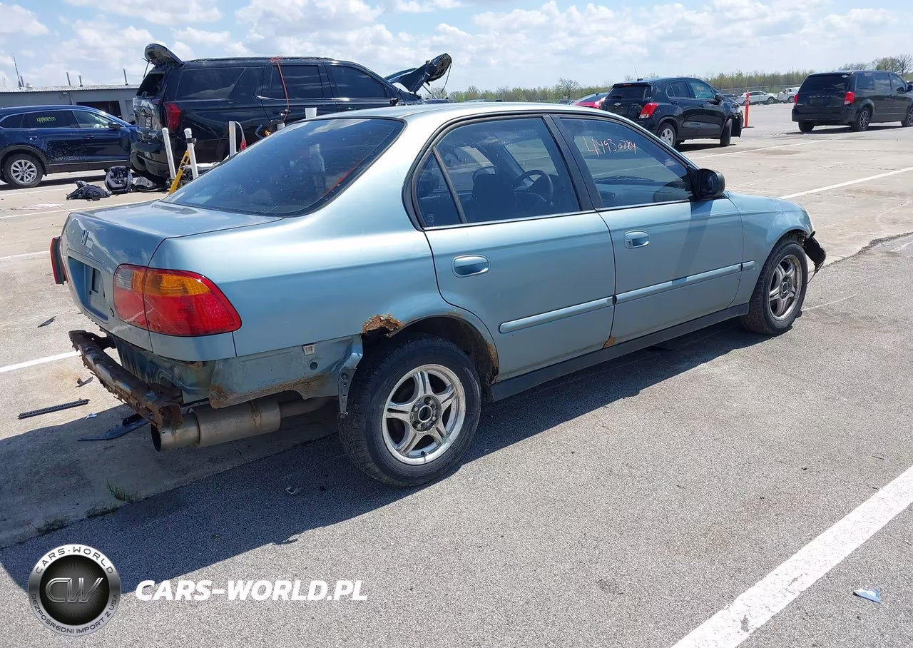 2000 Honda Civic Value Package VIN:2HGEJ6611YH593608 - 4