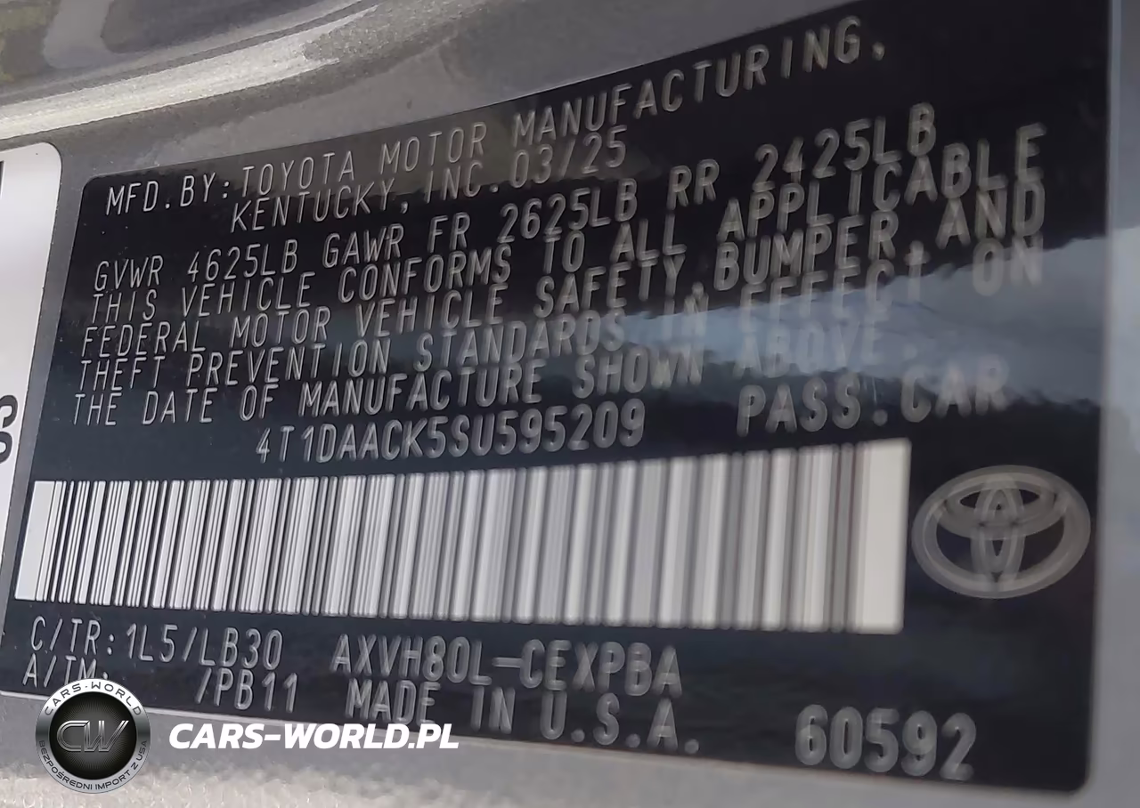 2025 Toyota Camry Xse VIN:4T1DAACK5SU595209 - 9