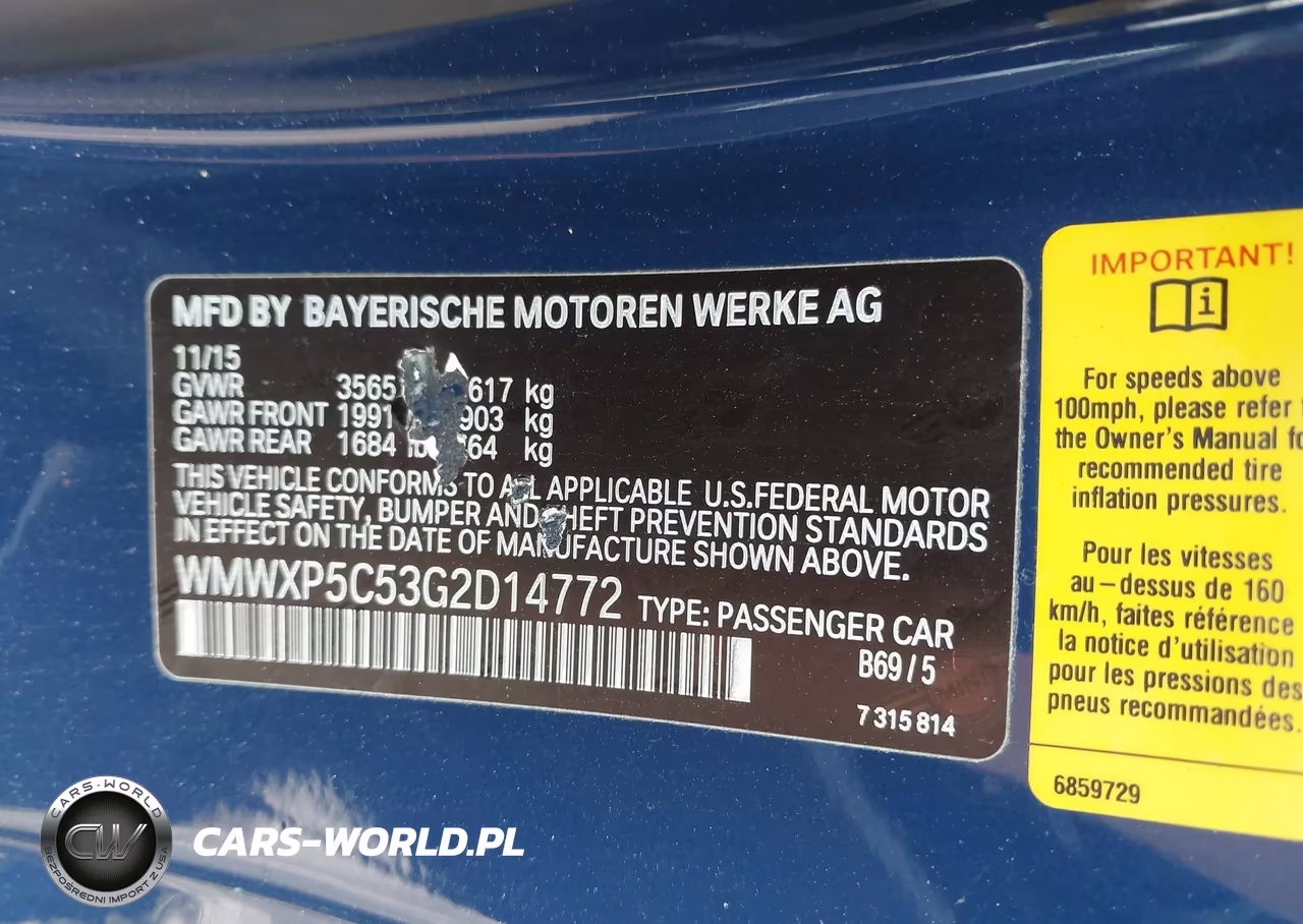 2016 Mini Hardtop Cooper VIN:WMWXP5C53G2D14772 - 9