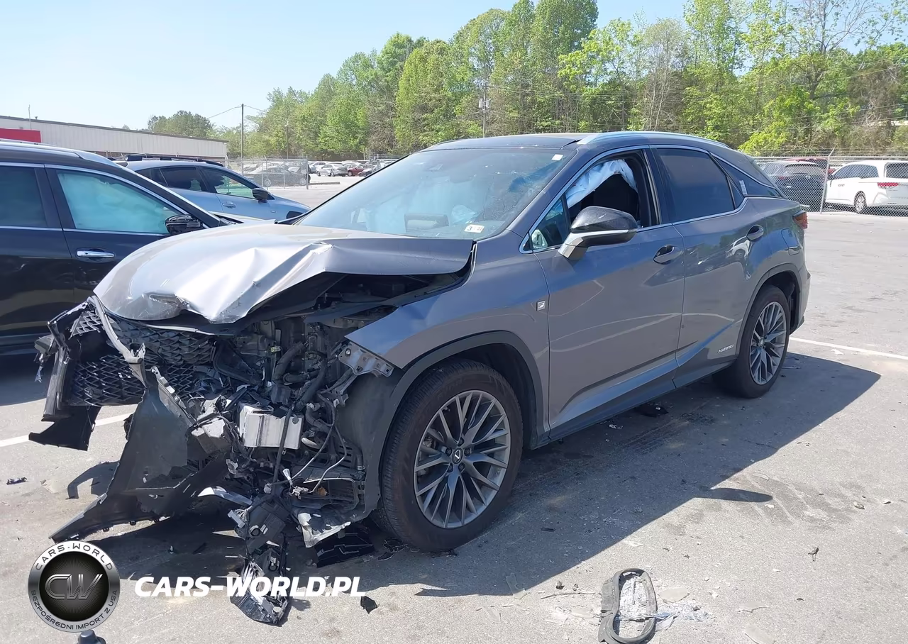 2021 Lexus Rx 450H F Sport Handling VIN:2T2YGMDA6MC064981 - 2