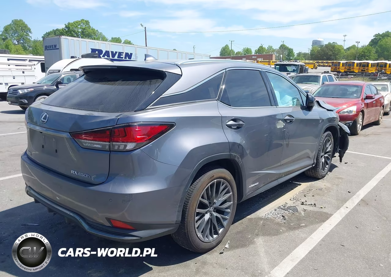 2021 Lexus Rx 450H F Sport Handling VIN:2T2YGMDA6MC064981 - 4