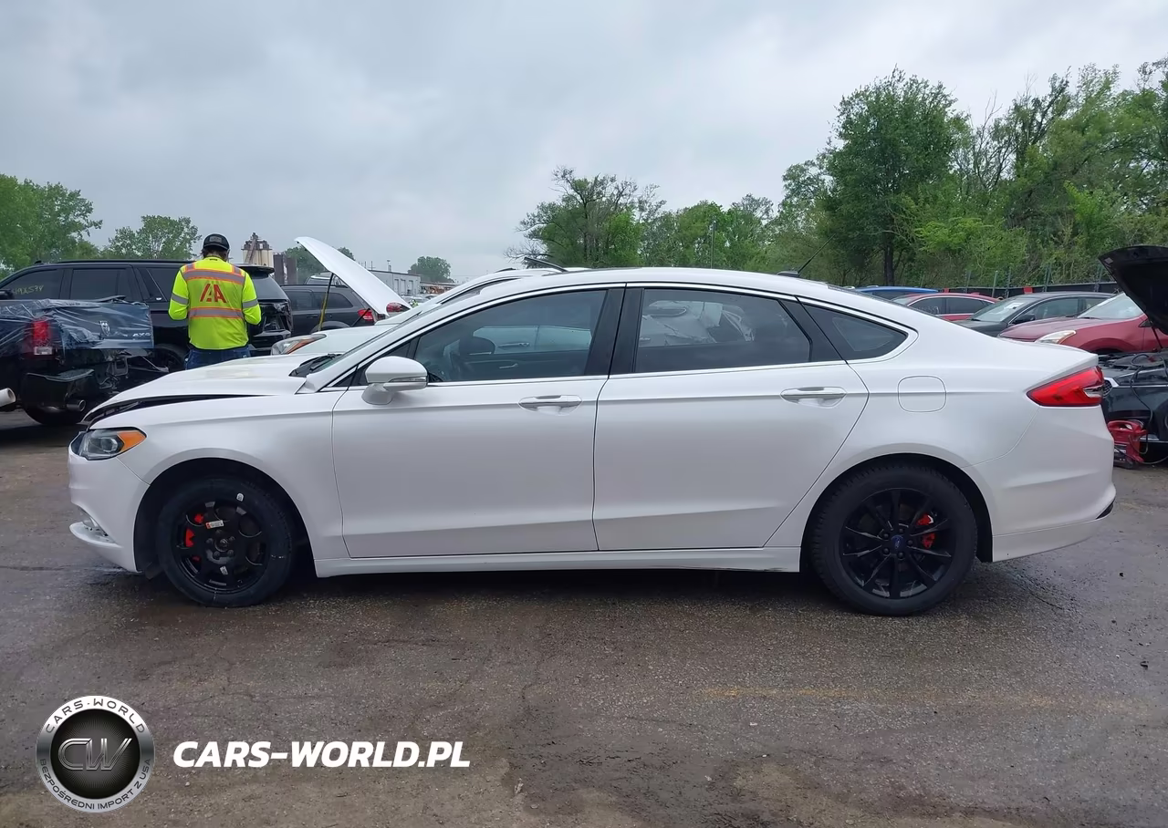 2017 Ford Fusion Se VIN:3FA6P0HD0HR194933 - 14