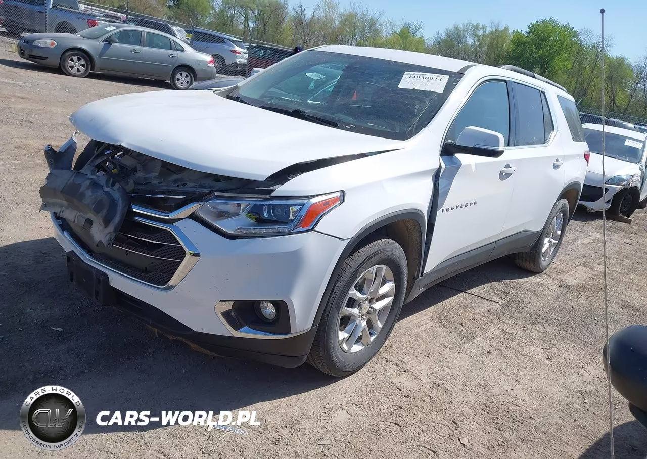 2021 Chevrolet Traverse Awd Lt Cloth VIN:1GNEVGKW3MJ258019 - 2