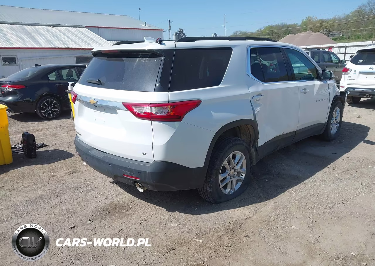 2021 Chevrolet Traverse Awd Lt Cloth VIN:1GNEVGKW3MJ258019 - 4